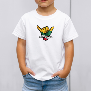 Vaikiški marškinėliai su spauda „Ranka“