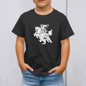 Vaikiški marškinėliai su spauda „Vytis“