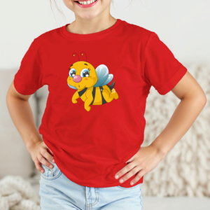 Vaikiški marškinėliai su spauda „Bitutė Medutė“