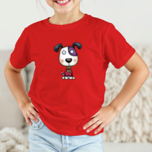 Vaikiški marškinėliai su spauda „Džiaugsmo draugas“