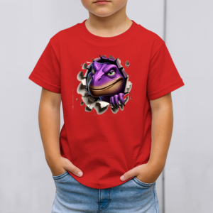 Vaikiški marškinėliai su spauda „Dino Smalsiukas“