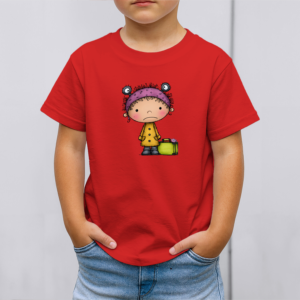 Vaikiški marškinėliai su spauda „Kelionių monstriukas“