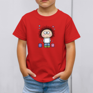 Vaikiški marškinėliai su spauda „Mažasis bičiulis“