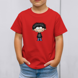 Vaikiški marškinėliai su spauda „Mažasis vampyriukas“