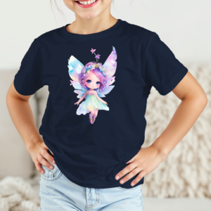 Vaikiški marškinėliai su spauda „Fėja Žiedelė“