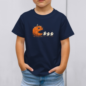 Vaikiški marškinėliai su spauda „Moliūgo medžioklė“