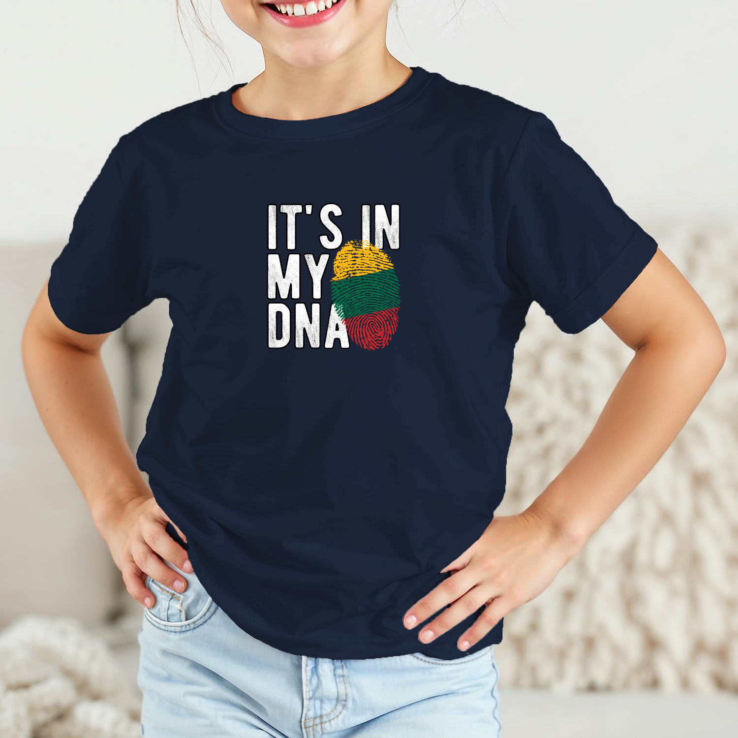 Vaikiski-Marskineliai-merg.-t.melyna-Its-in-my-DNA
