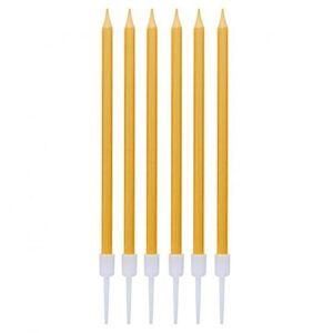 Auksinės žvakutės (6vnt.)