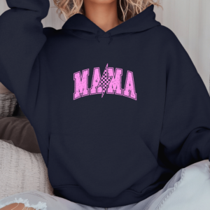 Unisex džemperis su spauda „MA-MA“